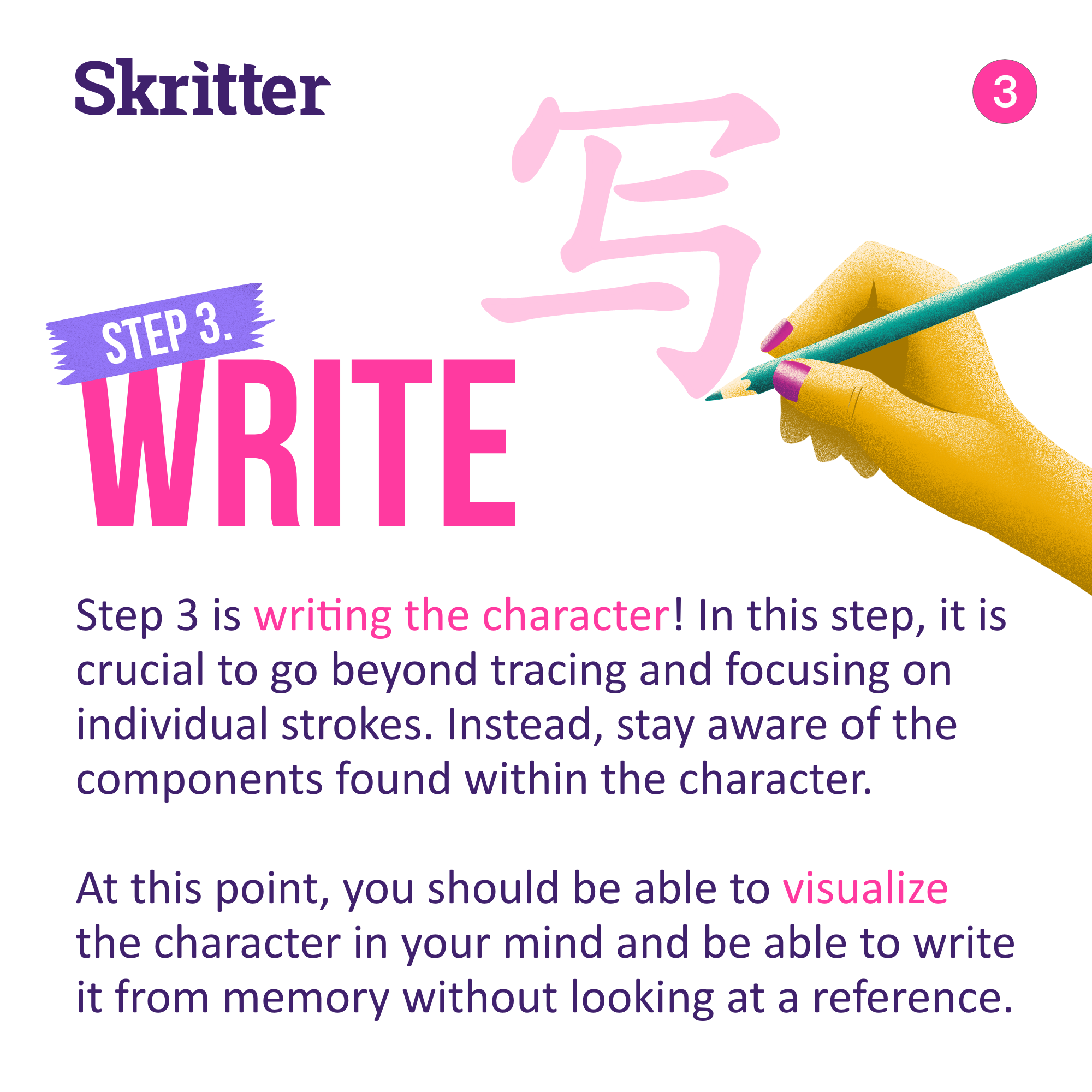 How To Write Chinese Characters: The Beginner's Guide > Skritter Blog